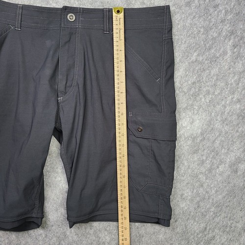 Kuhl Renegade Cargo Shorts Men's 36 Black 11" Workwear Utility Hike Outdoor Camp - Picture 10 of 10