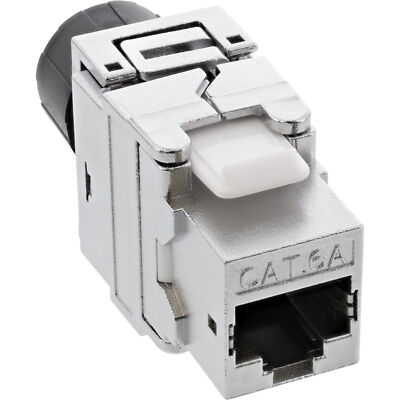 InLine  Premium Keystone RJ45 Buchse / LSA Einsatz, SNAP-In, Cat.6a