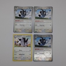 3x Dubwool 125/142 (1x Reverse Holo) 1x Dubwool 223/264 Pokémon TCG Cards