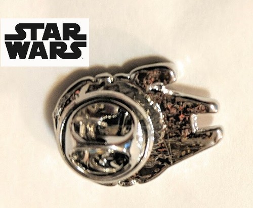 STAR WARS Millennium Falcon BRT Metal Pin brooch prop badge darth vader cosplay - Picture 2 of 5
