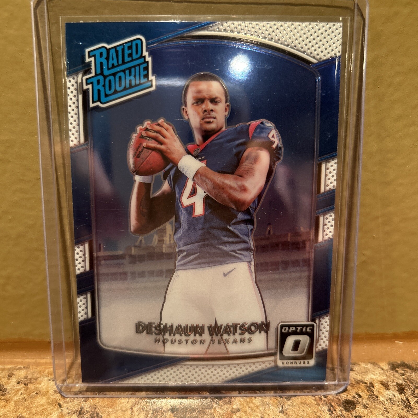2017 Donruss Optic - Rated Rookie #195 Deshaun Watson (RC)