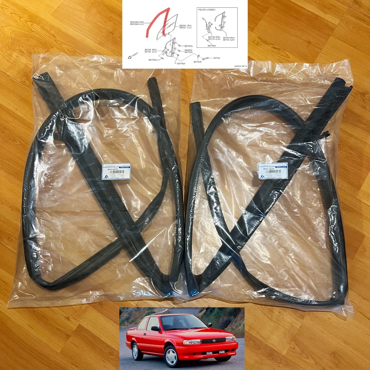 Las mejores ofertas en Sellos de vidrio automático para Nissan | eBay