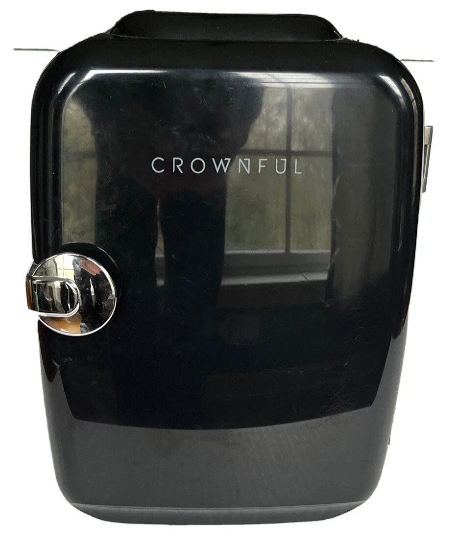  CROWNFUL Mini Fridge, 4 Liter/6 Can Portable Cooler