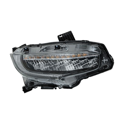 Labwork Passenger Side RH Full LED Headlight Assembly For 2016-2021 Honda Civic - Picture 4 of 17