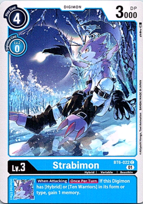 digimon bt6 card list Double Diamond Commons/Uncommons - Pick Your - Save up to 75% Strabimon BT6-022 C Digimon TCG