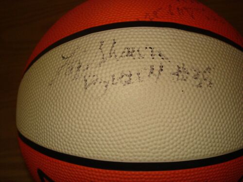 Baloncesto firmado por la WNBA 1998 Washington Mystics Nikki McCray/Santos de Oliveira + - Imagen 4 de 12