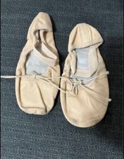        Girls Ballet Slip On Shoes Size 10