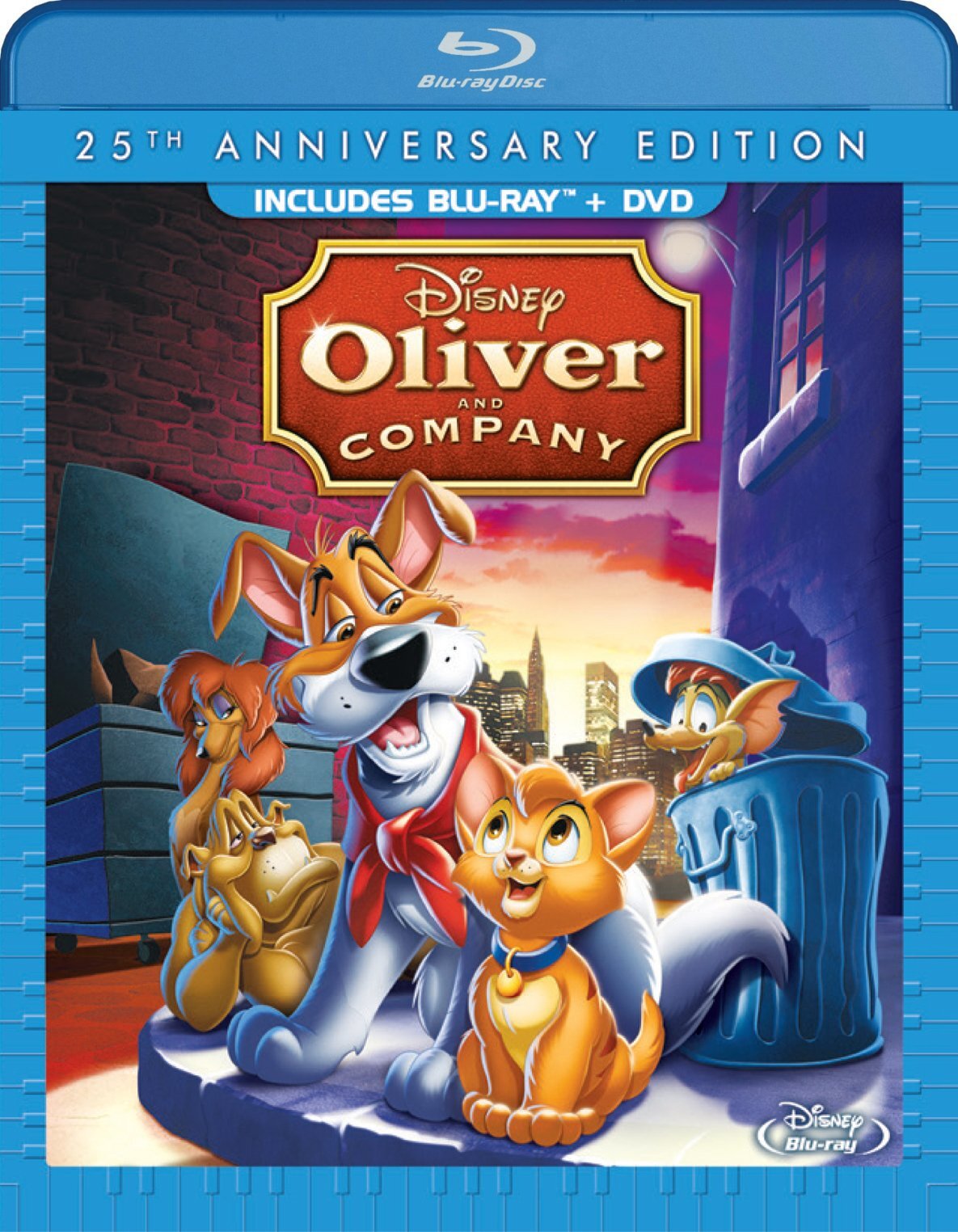 Oliver & Company: 25th Anniversary Edition (Blu-ray/ DVD Combo Pack) (Blu-ray)