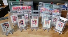 TEAM USA 1991-92 Skybox Mark & See Minis OLYMPIC TEAM CARD AND PLAYER SET BGS 9