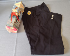 Vintage Sears Royal Purple Exer-Tights Strecht Nylon Tights - Size Ladies 11-12