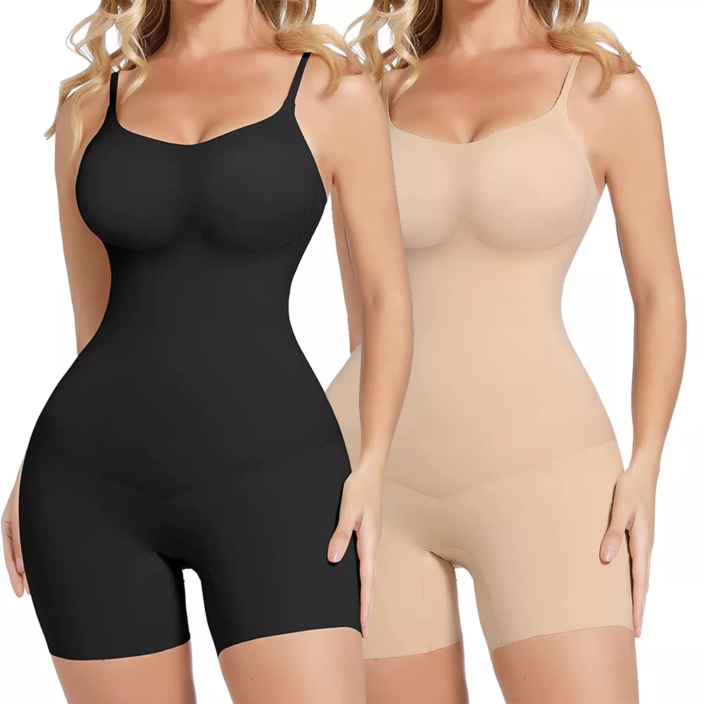 Women Bodysuit Mid Thigh Butt Lifter Body Shaper Shorts Zipper Open Bust  Tummy Control Open Crotch Shapewear (Color : Natural, Size : Large) :  : Clothing, Shoes & Accessories