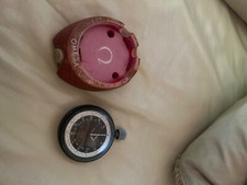 OMEGA Stopwatch Mechanical Stop Watch SWISS MADE Black And White Face 1970  s