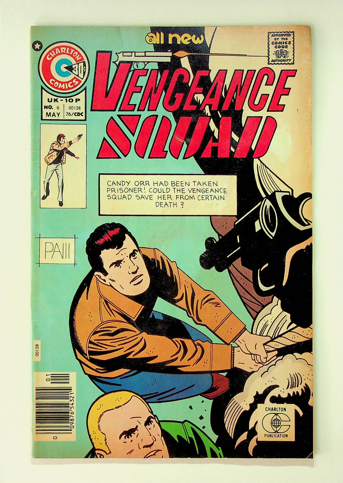 Vengeance Squad #6 (May 1976; Charlton) - Good