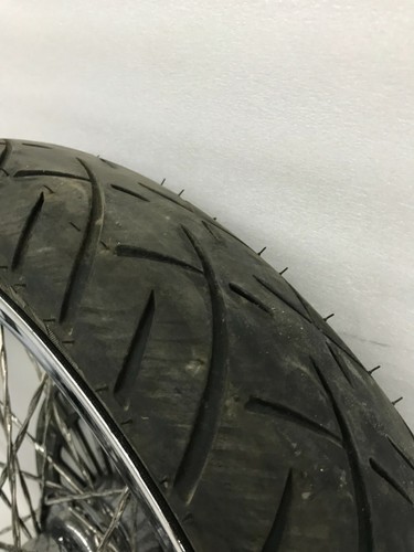 21" Twisted Lace Spoked Front Wheel For Harley-Davidson Touring Models - Picture 6 of 11