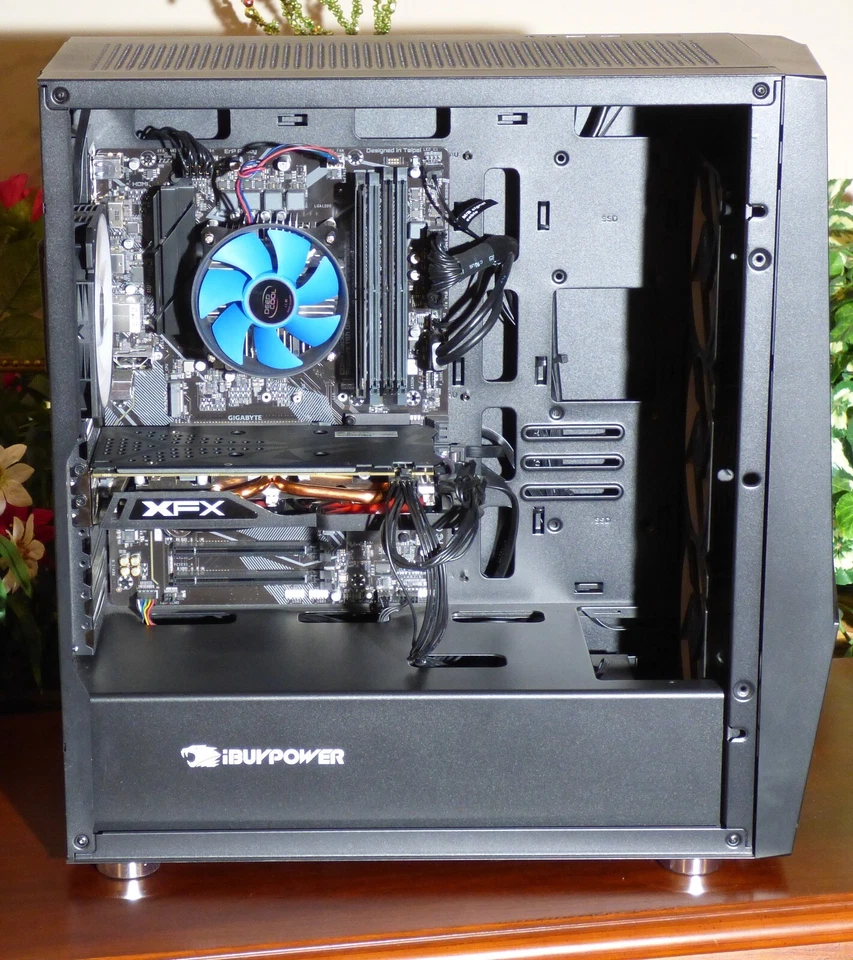 iBUYPOWER Slate MR Gaming Desktop,i5-11400F@2.60GHz,8 GB RAM,512GB SSD+500GB HDD - Image 2 of 4