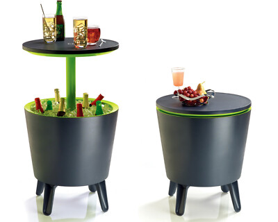 Keter Cool Bar Stehtisch Kühlbox Bistrotisch Partytisch Eisbox Gartentisch Tisch