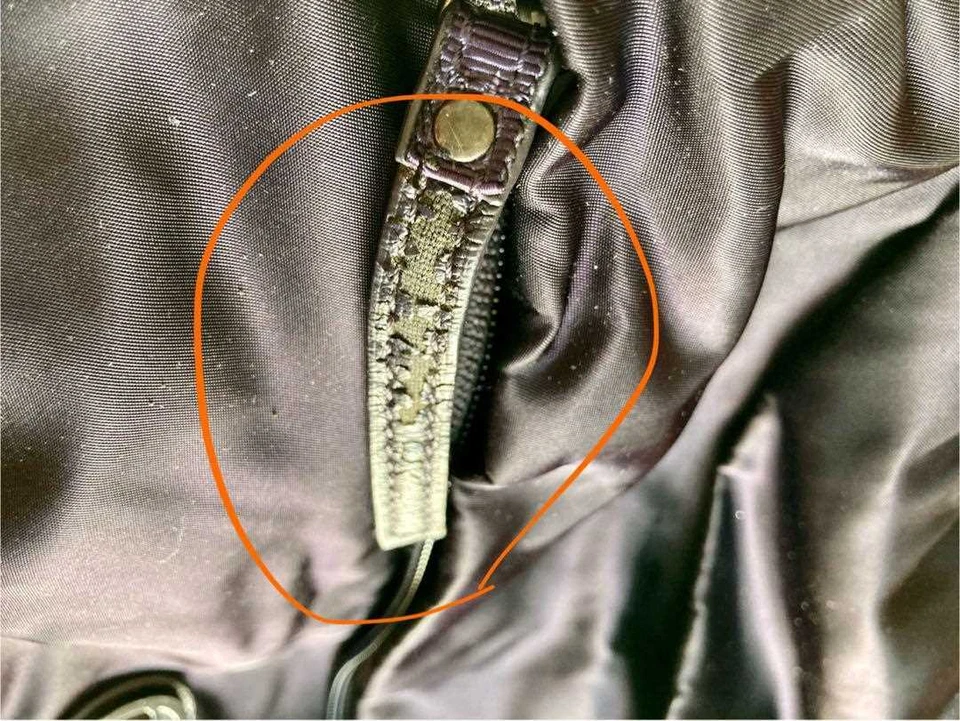 Lululemon Shoulder Bag Crossbody Logo Nylon Purple Women's USED FROM JAPAN - Image 4 of 4