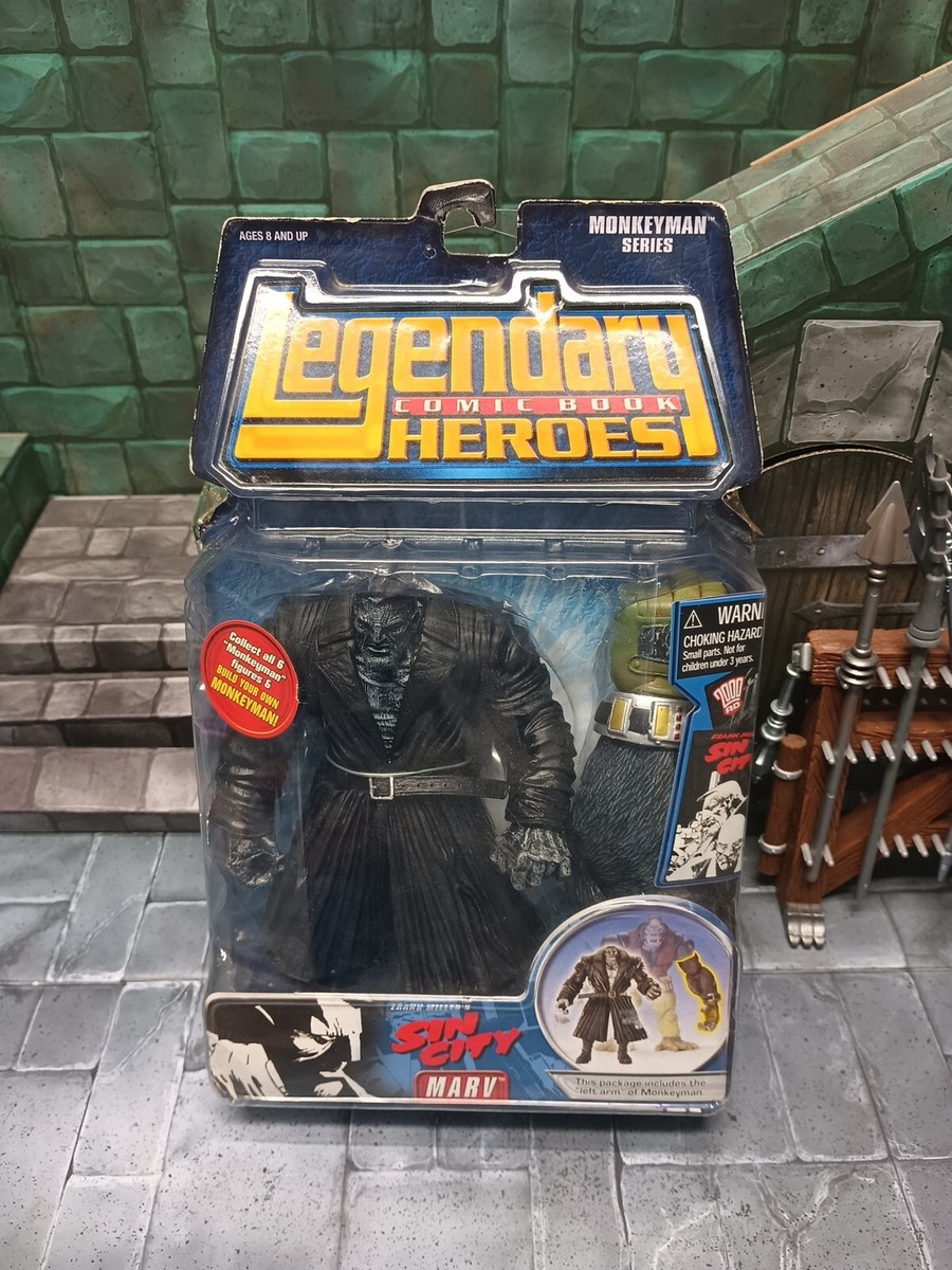 Toy Biz Legendary Comic Book Heroes Sin City Marv New In Box