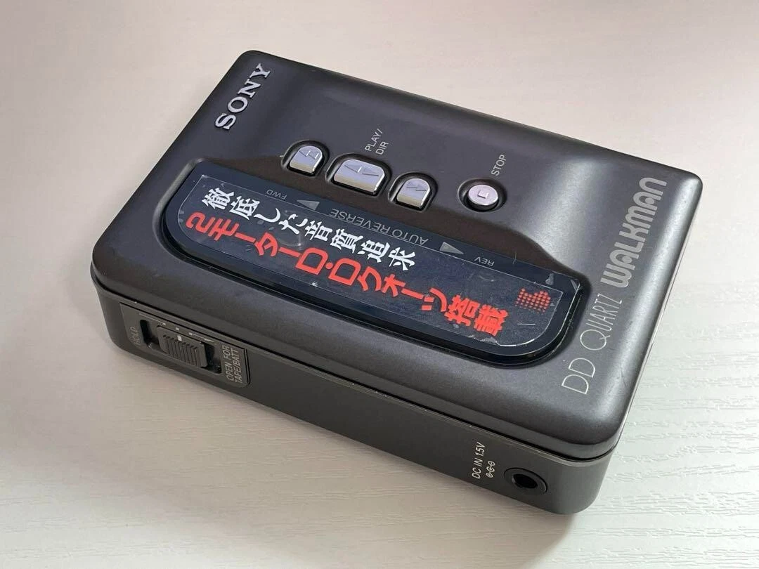 Sony WM-DD9 Used Walkman DD Quartz Portable Cassette Player Rare Tested Working