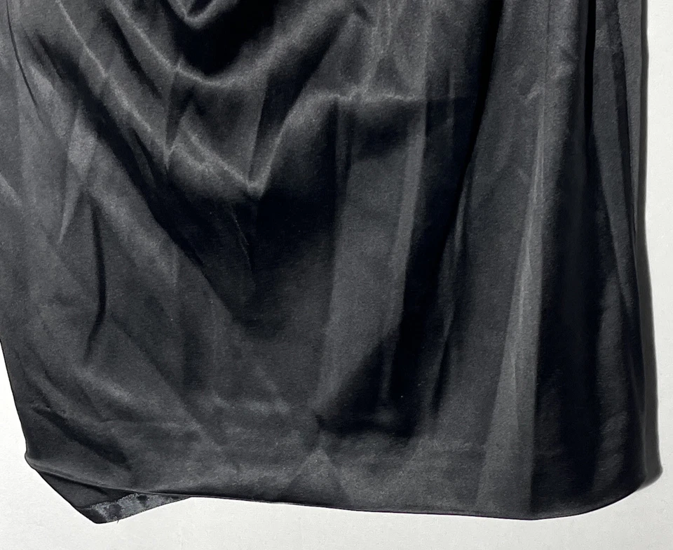 White House Black Market Dress Womens Satin Ruffled Strapless Dress Size 0 - Image 4 of 4