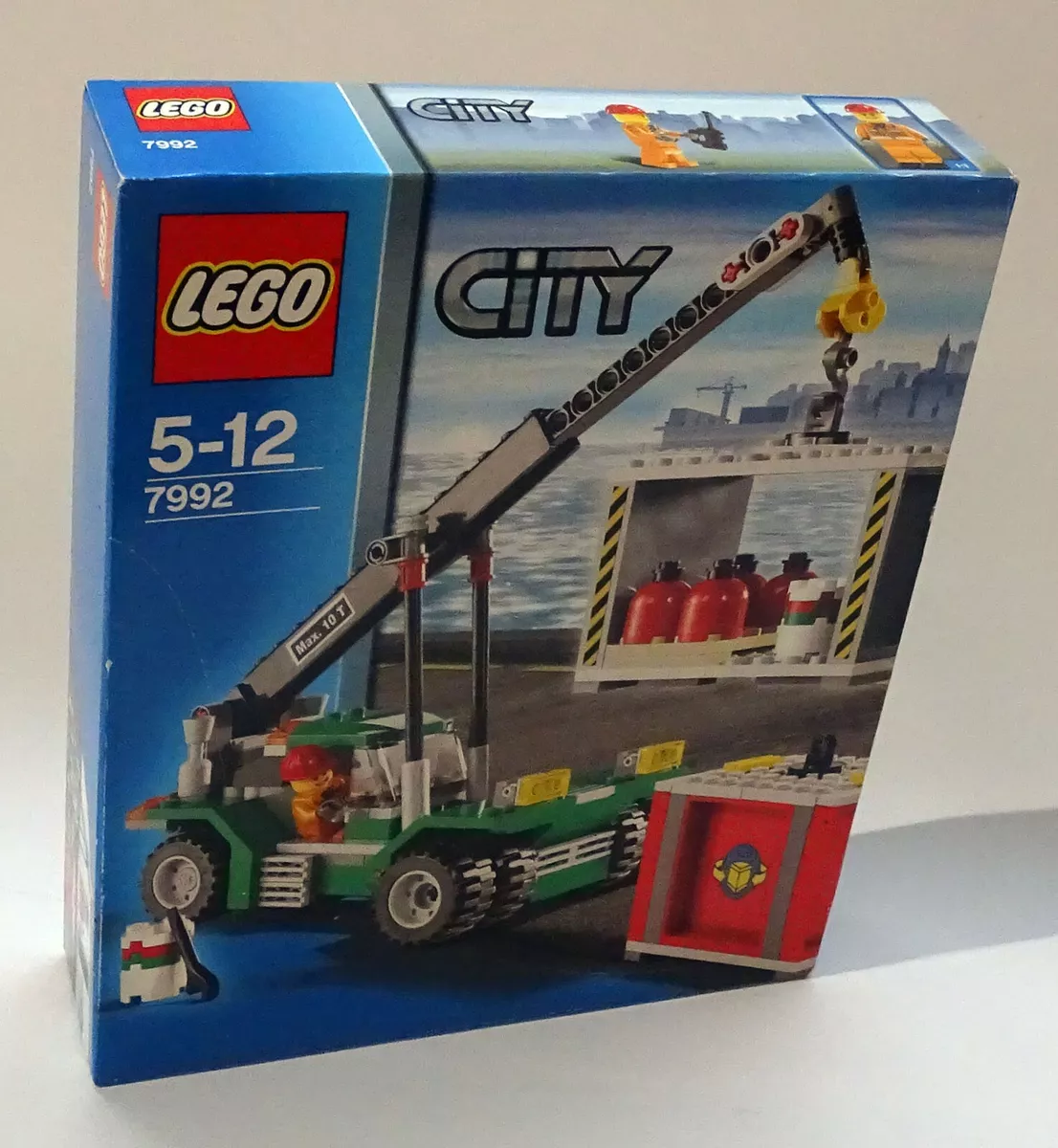 Lego City 7992 Containerstapler 218 Teile 5 12 Jahren Neu New