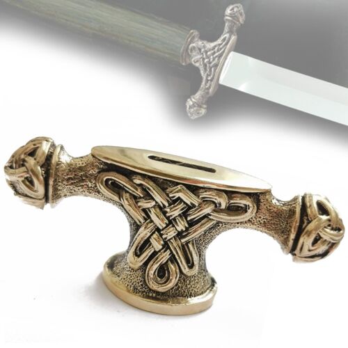 Knife Pommel Finger Guard Bolster CELTIC KNIGHT FINK for Custom Knives Making - Picture 2 of 8