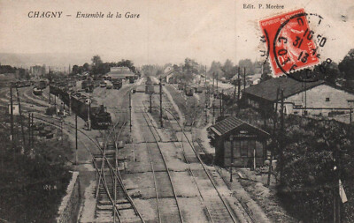 AK - CHAGNY - SAONE-ET-LOIRE - 71 - BAHNHOFSSATZ