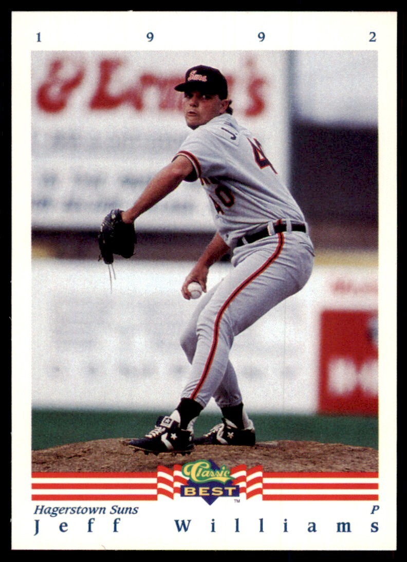 1992 Classic Best Jeff Williams Baseball Cards #123 | eBay