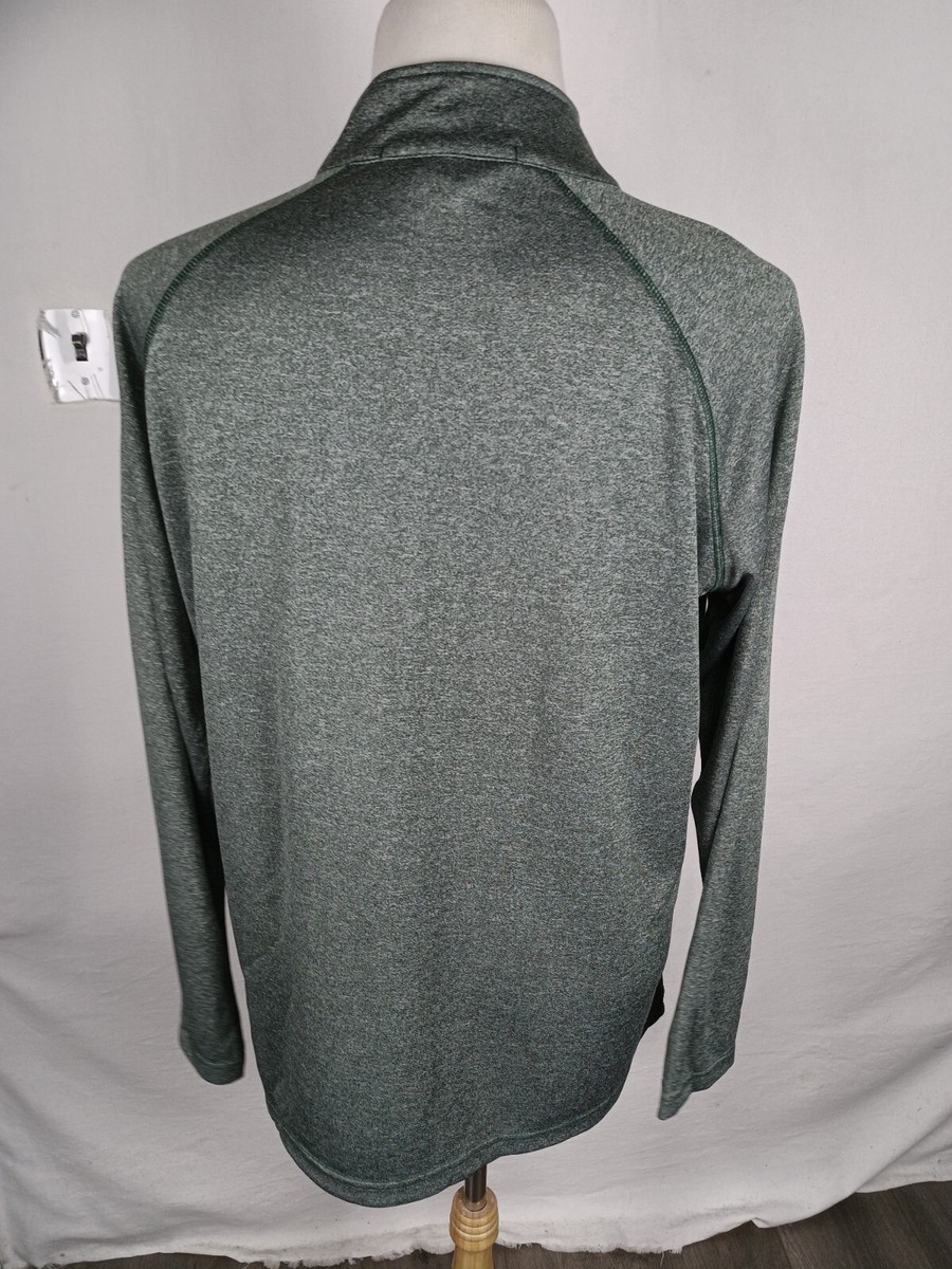 Devon Jones Men's Sz 2XL Green Stretch Full Zip Active Wear