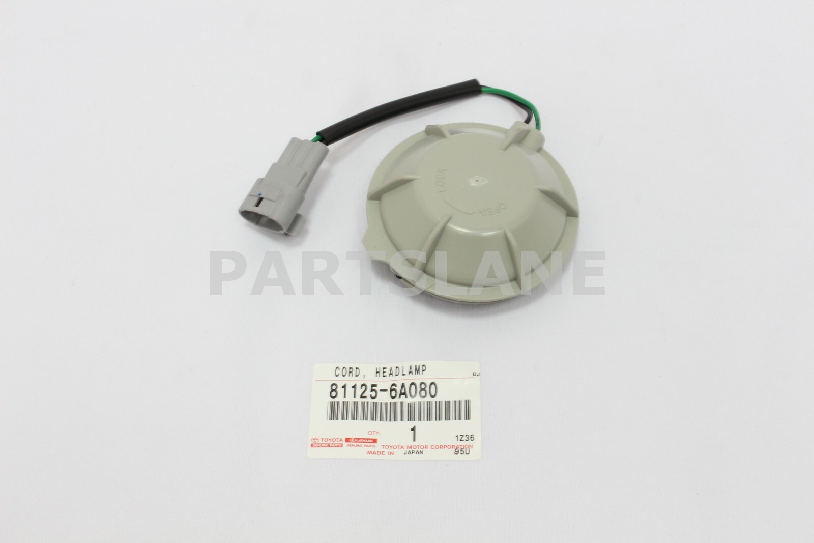 81125-6a080 Toyota Cord Headlamp 811256A080 Genuine OEM Part for 