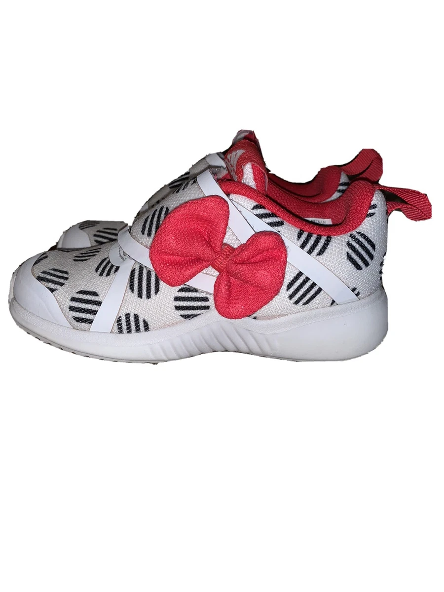 versieren pepermunt rekenkundig Adidas Minnie mouse￼ Shoes Kids Sneakers Size 10K Disney Eco Ortholite Red  White | eBay