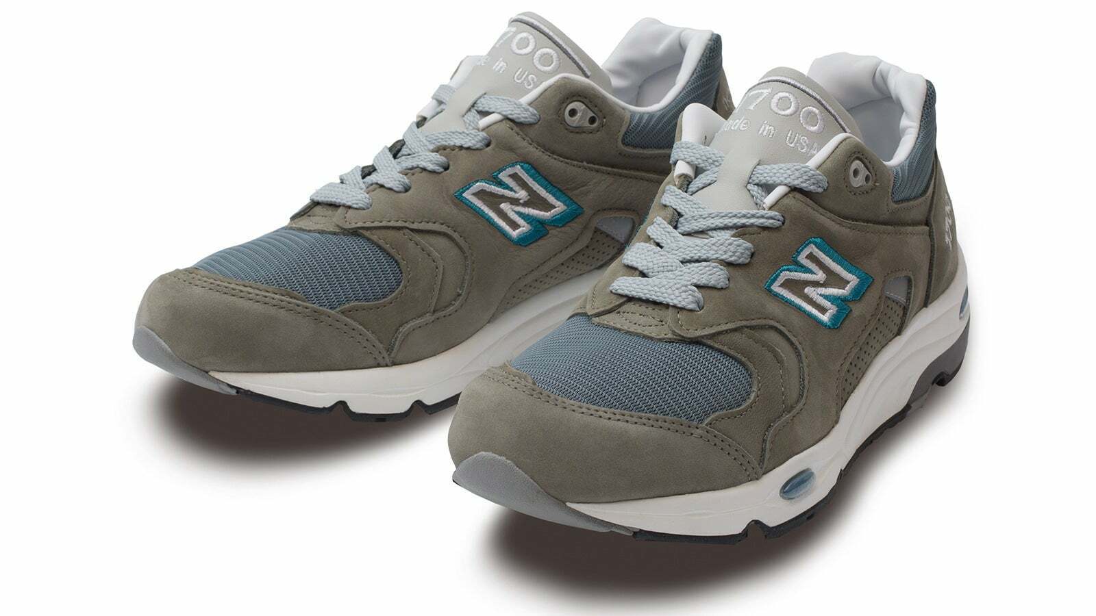 New Balance 1700 Gray/Steel Blue Made In USA BRAND NEW M1700JP | eBay