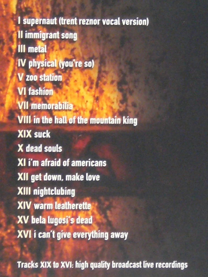 CD NINE INCH NAILS unre[cover]ed (16 titres) Limited Edition NEUF SOUS BLISTER - Photo 3/4