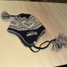  47 Brand Seattle Seahawks Kids Size Winter Beanie Hat NFL
