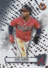 OZZIE ALBIES TOPPS PRISTINE BASE ATLANTA BRAVES #198 2023 23
