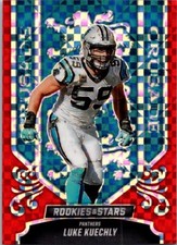 Luke Kuechly 2023 Rookies & Stars Crusade Red Plaid #CR-27 Carolina Panthers