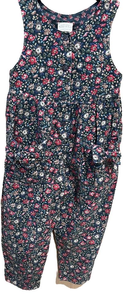 Mameluco Cordury vintage Laurel Ashley “Madre e hija” para hija 5/6 Foto 3 de 4