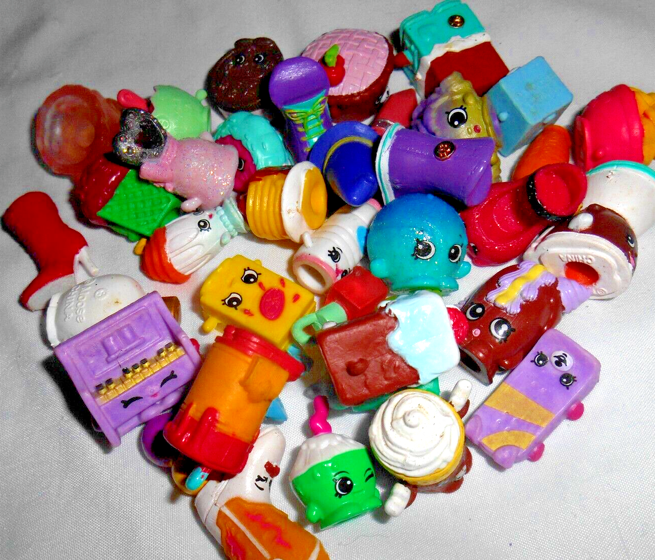 Shopkins Lot Assorted Seasons Some Ultra Rare 37 collectible miniature Figures