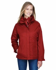 Core 365 Womens Region 3-in-1 Jacket Fleece Liner 100% Poly Twill Shell 78205