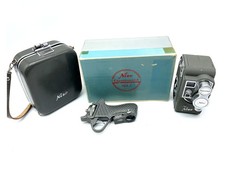 Braun Nizo Exposomat 8 Mod. I Film Camera Rodenstock Heligon 12.5Mm 1:1.5