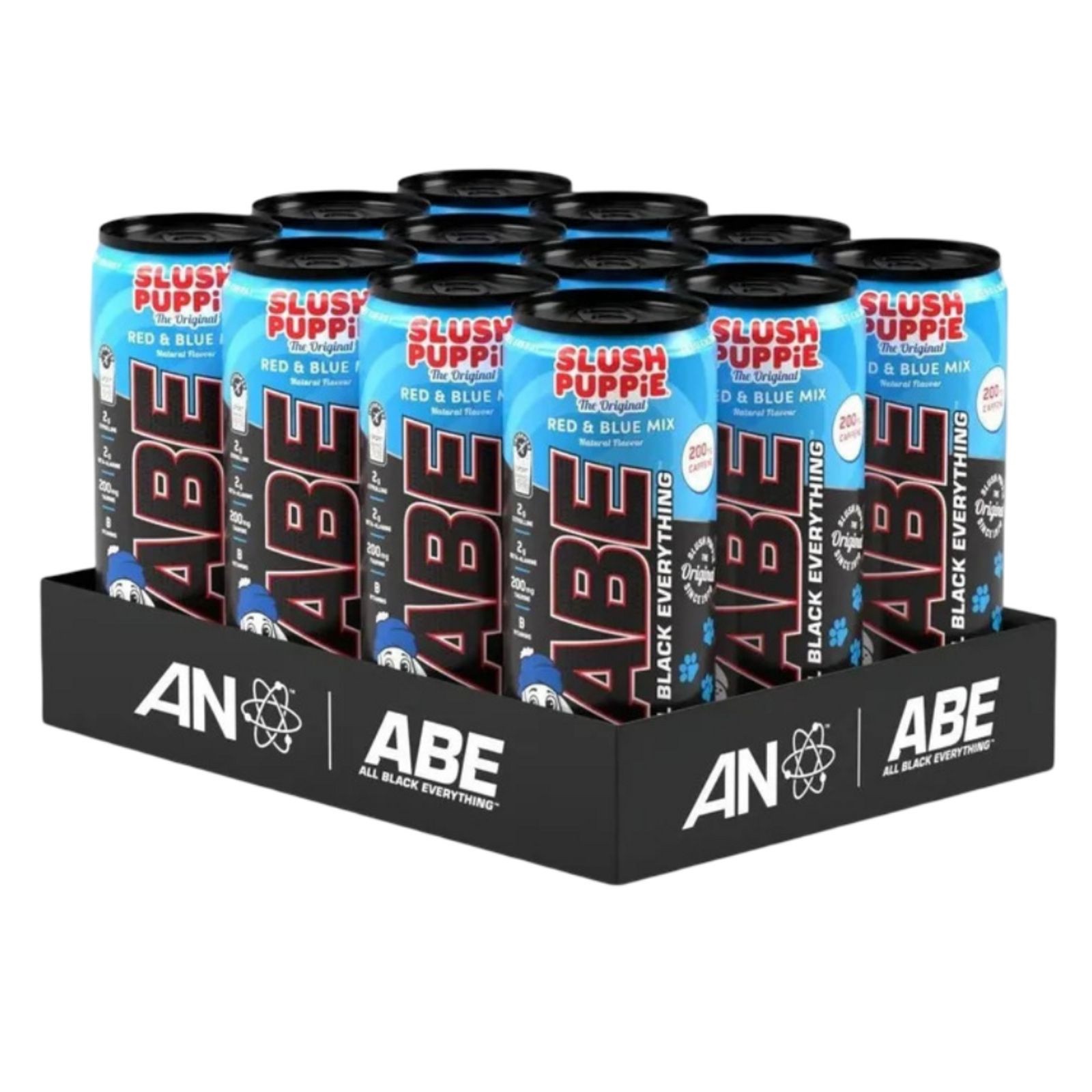 APPLIED NUTRITION ABE PRE-WORKOUT PERFORMANCE ENERGY DRINK 12X330ML SLUSH PUPPIE
