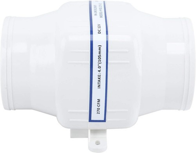 #ad 4#x27;#x27; Electric in Line Marine Bilge Air Blower Air Ventilation Fan 12V 270 CFM $29.99