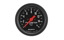 AutoMeter Universal Z Series 2 1/16" Electric Pyrometer Analog Gauge Kit 2654