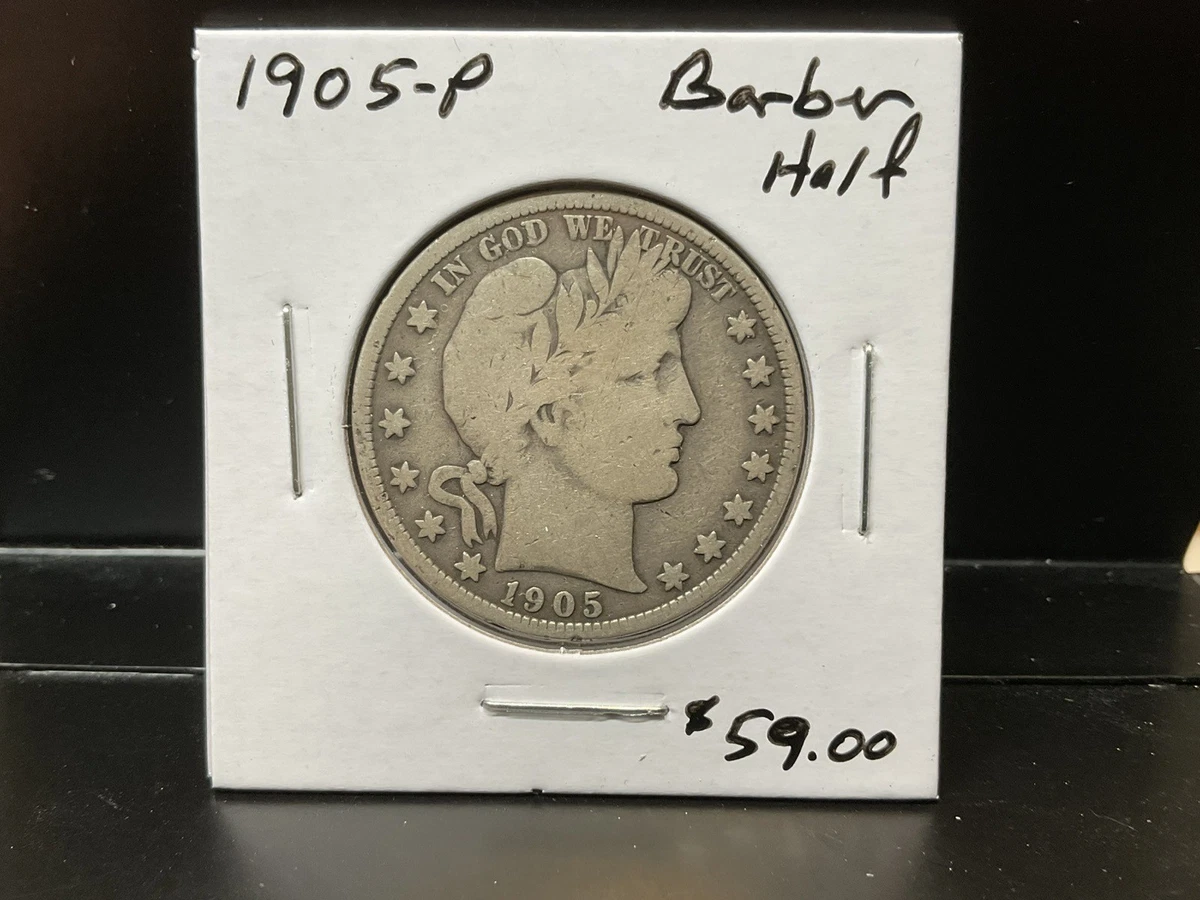 1905 Year Barber Half Dollars (1892-1915) for sale | eBay