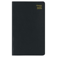Daigo 2026 Planner Appointment Monthly Block Black E1349 2025 Starts December