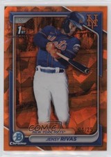 2024 Bowman Chrome Sapphire Edition Prospects Orange 4/25 Jensy Rivas 0jm6