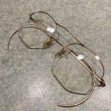 Vintage Shuron Eyeglasses S/C-USA 1/10 12K Gold Filled Half-Rim Prescription