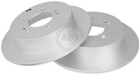 2X A.B.S. Bremsscheibe Beschichtet 17776 FüR Aircross 4008 Mitsubishi Outlander