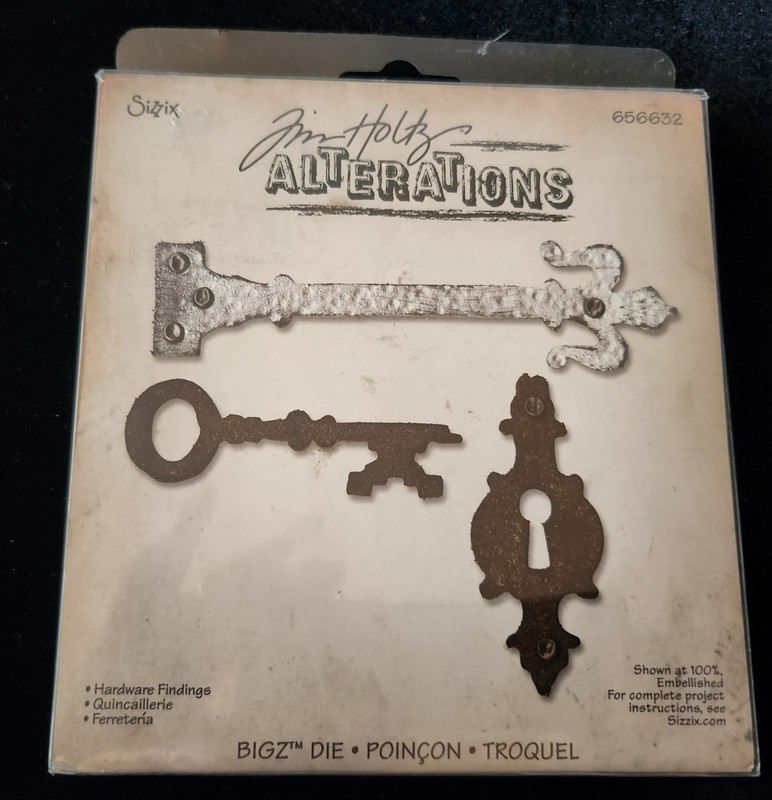 Sizzix Tim Holtz Alterations Bigz Popular Die "Hardware Findings" #656632 - New