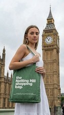 Borsa shopping donna/uomo casual Notting Hill verde 